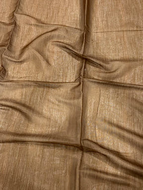 Beige Ombre Chanderi Tissue Saree