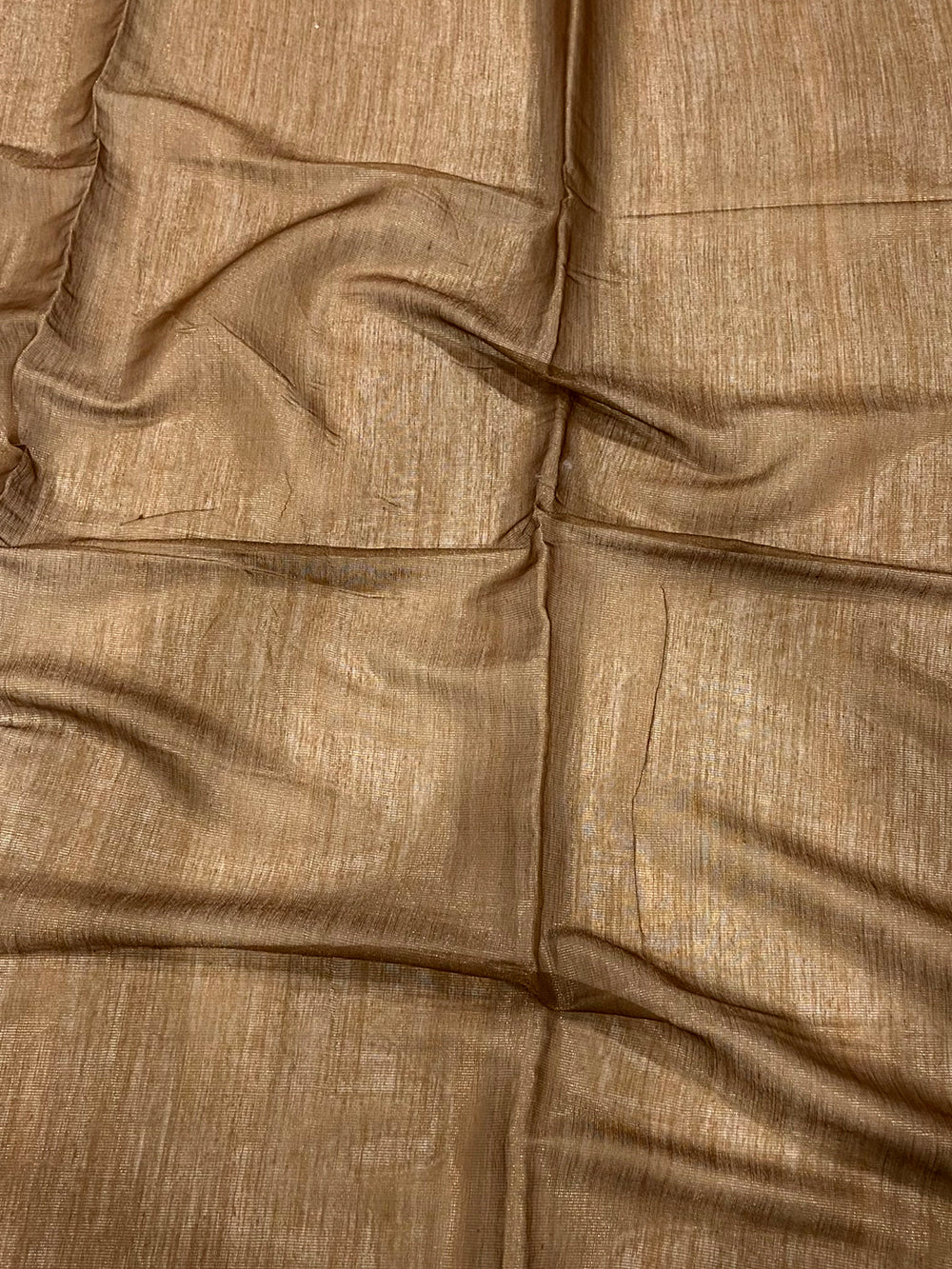 Beige Ombre Chanderi Tissue Saree