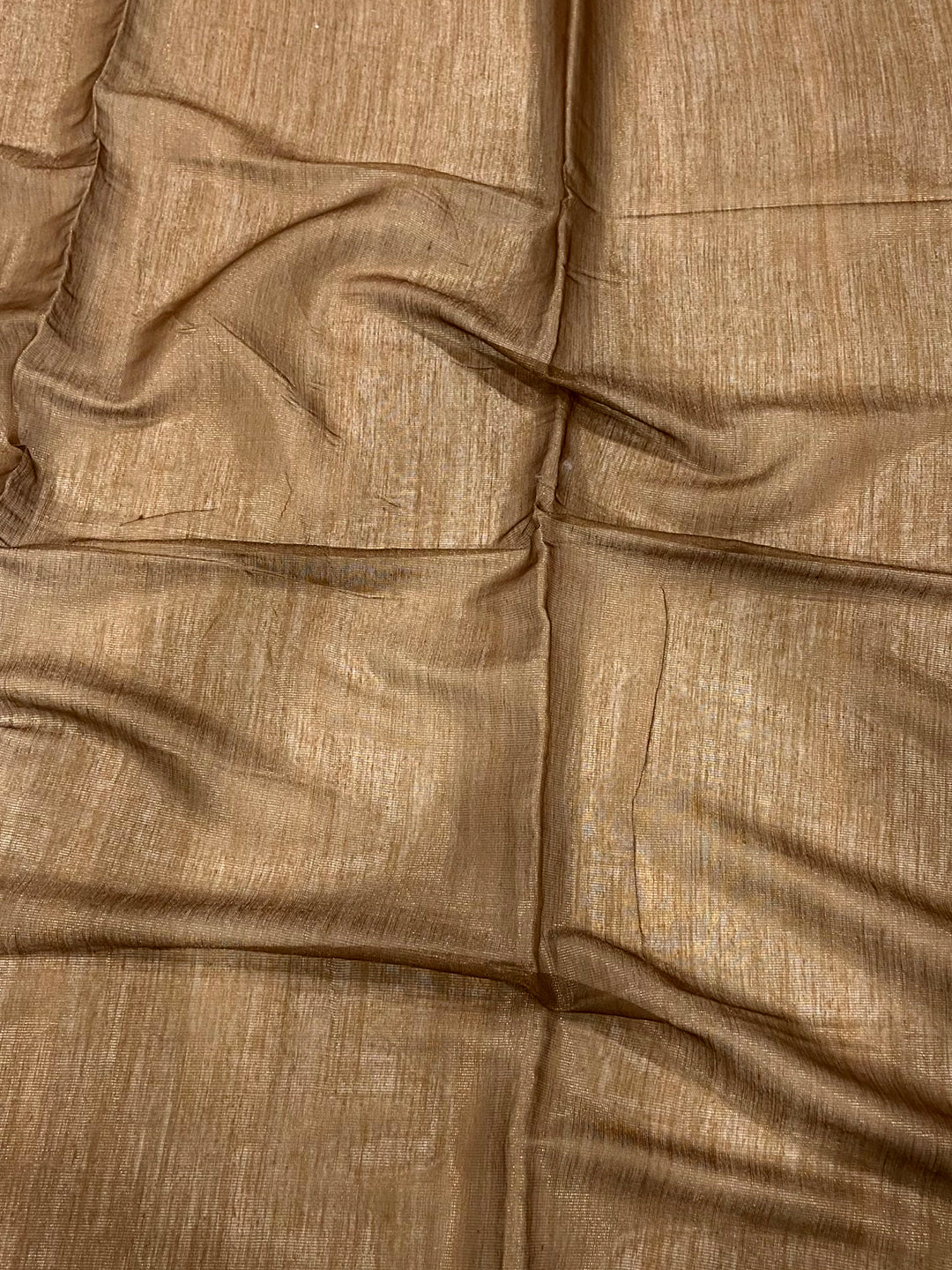 Beige Ombre Chanderi Tissue Saree