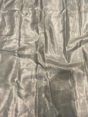 Blue Tissue Jarokha Zari Weaving Saree