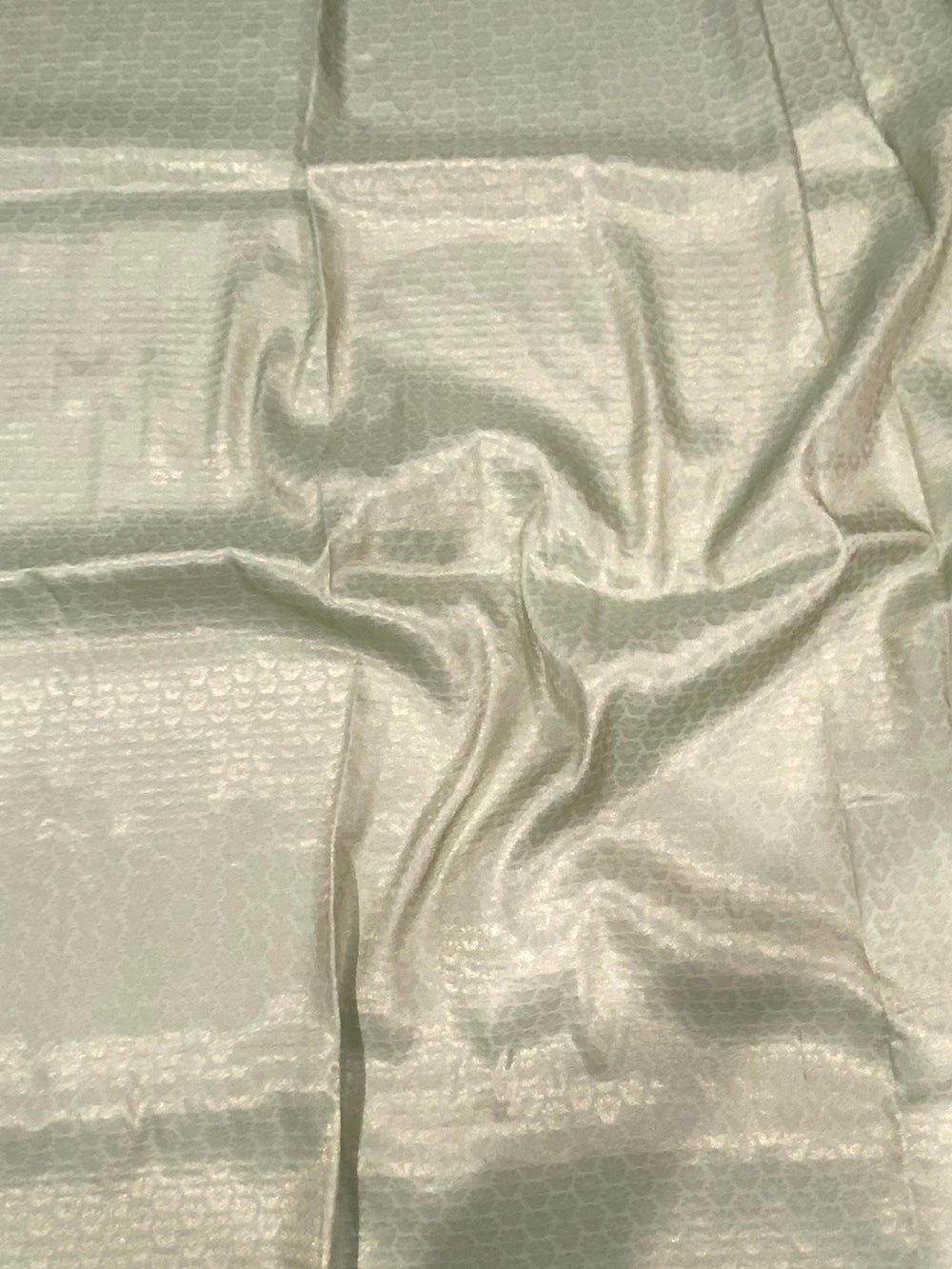 Light Green Kanjivaram Digital Silk Saree