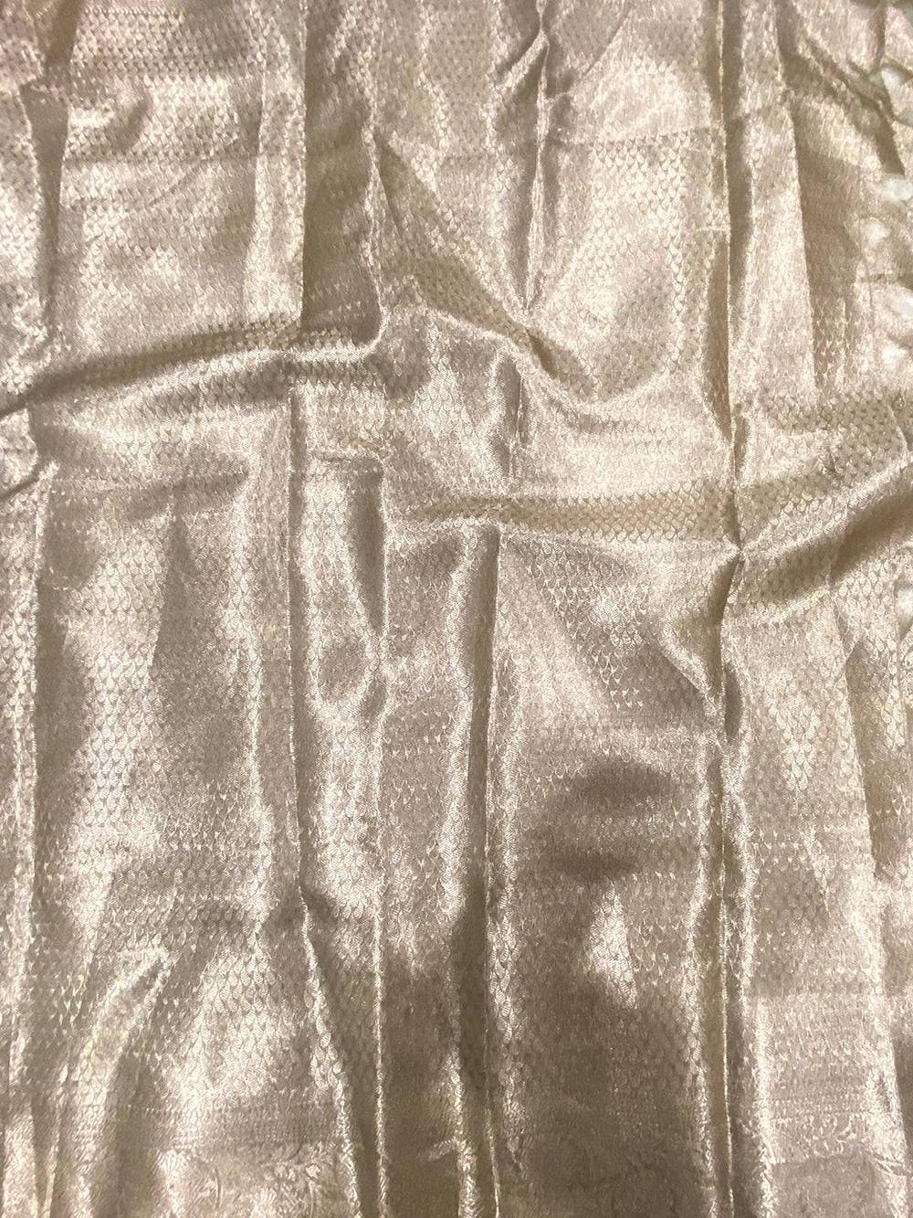 Olive Tissue Jarokha Zari Weaving Saree

