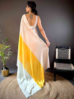 Radiance Chiffon Stone Work Saree


