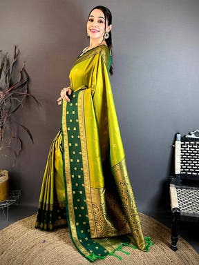Royal Weave Soft Silk Big Border Saree