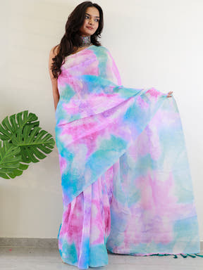 Elevate Your Style with Multicolor Bollywood Saree 