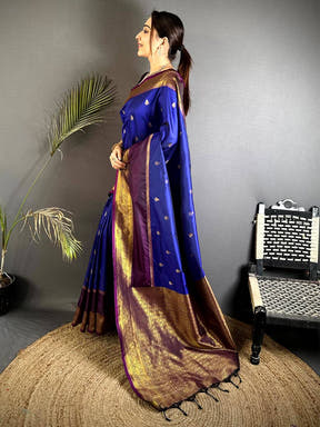 Classic Kadwa Weave Banarasi Saree


