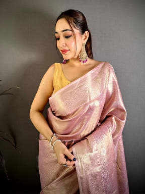 Exclusive Kanjivaram Tissue Designer Saree