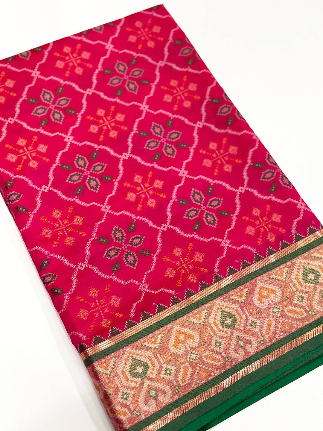 Majestic Pochampally Patola Silk Saree