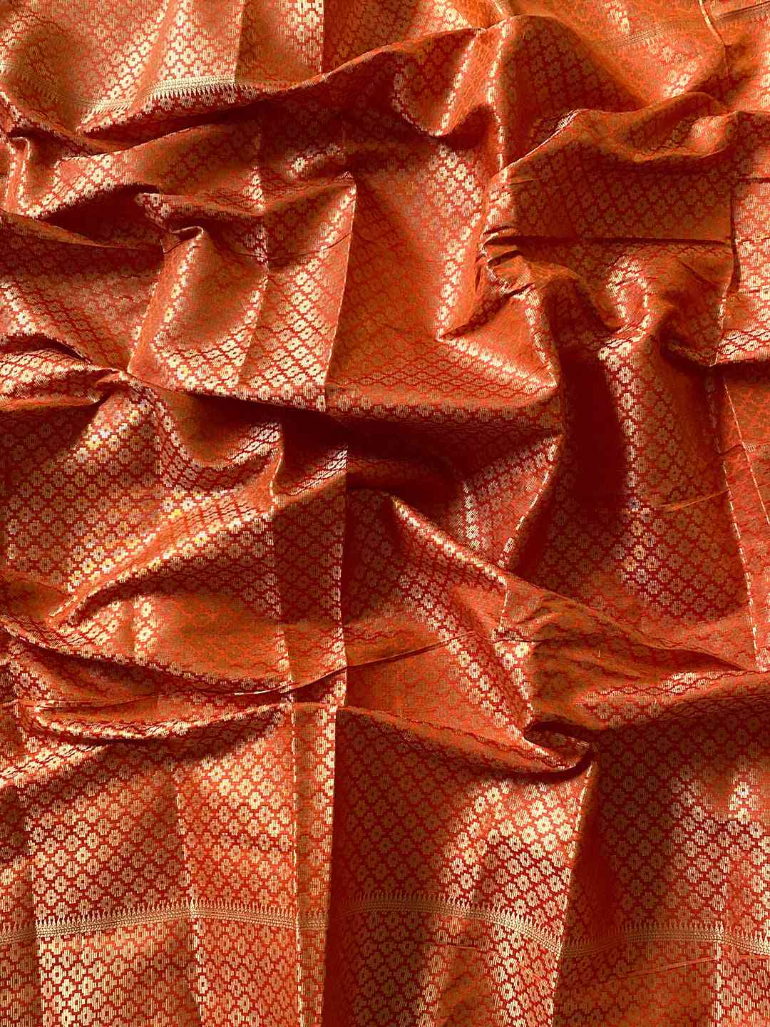 Wine Rajkoti Patola Silk Zari Woven Saree