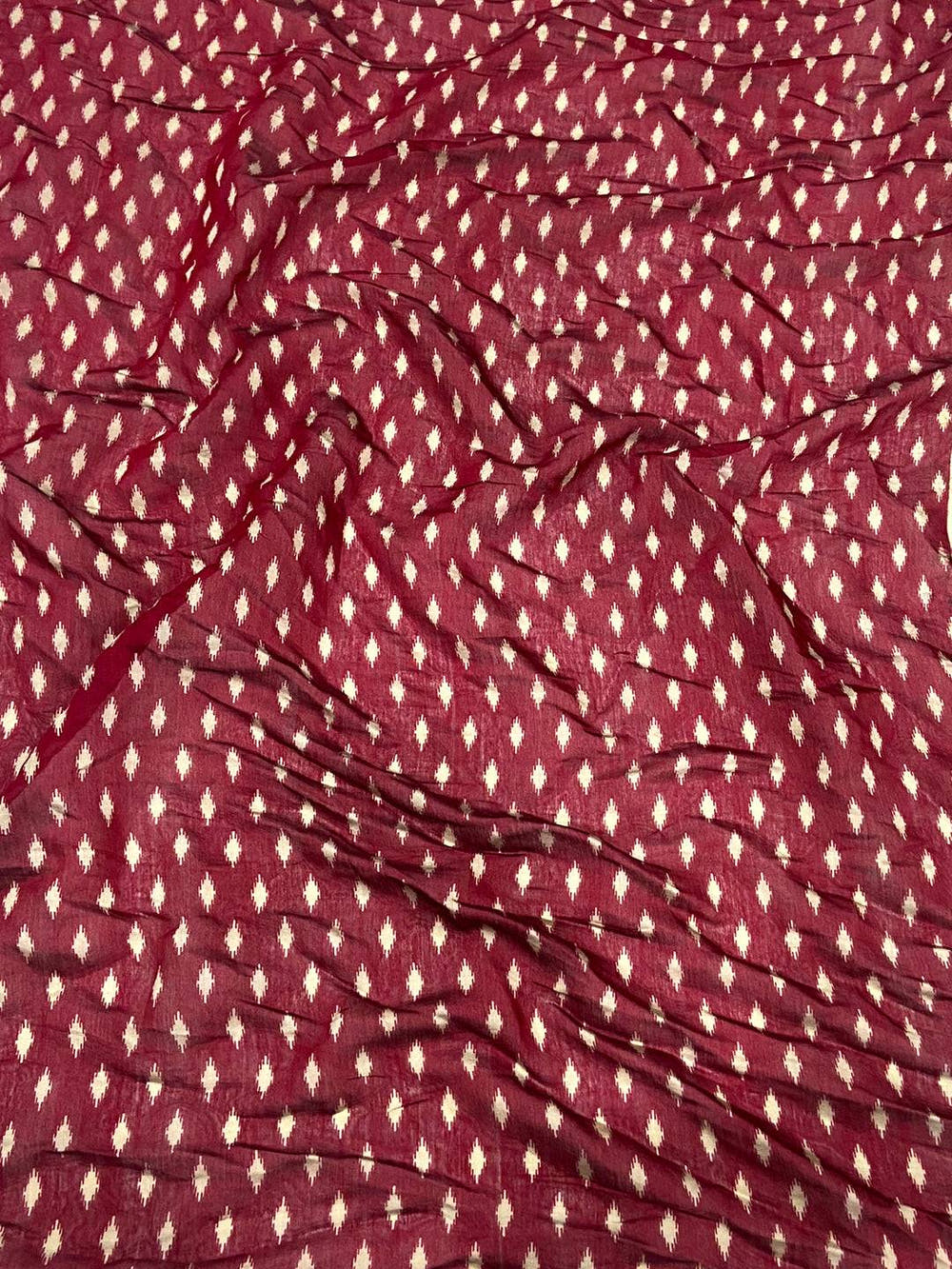Kalamkari Jall Cotton Viscose Saree