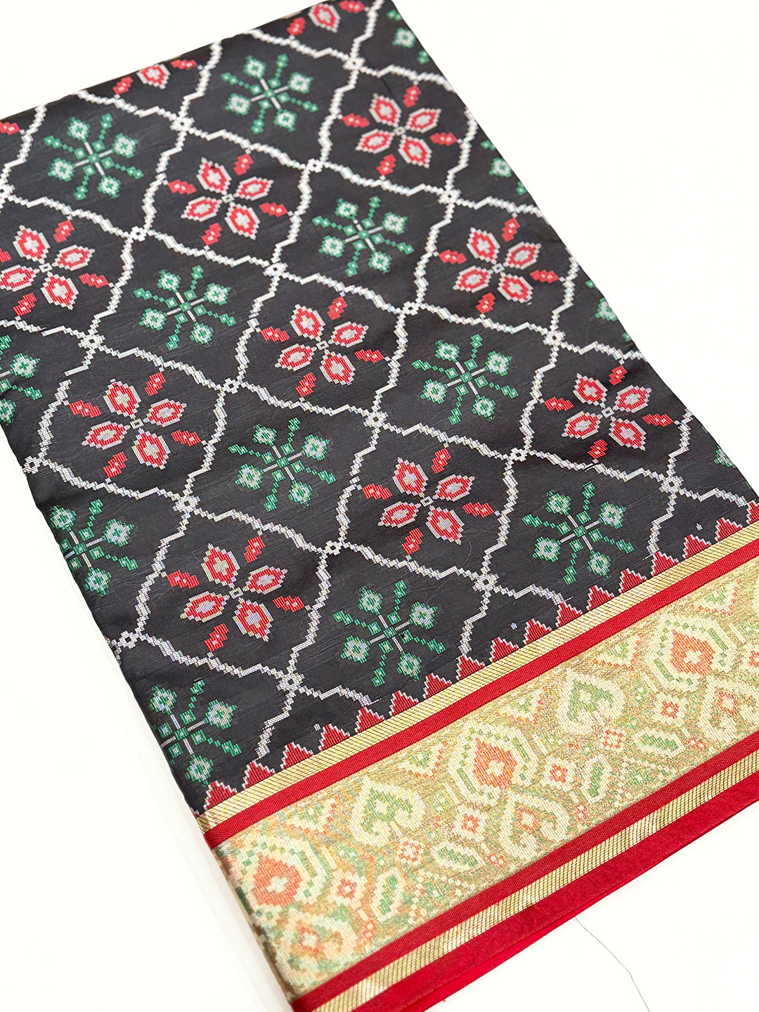 Opulent Pochampally Patola Silk Saree
