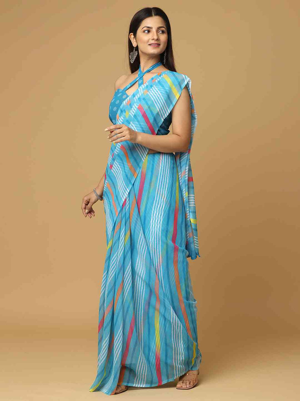 Lehriya Soft Georgette Digital Print Saree