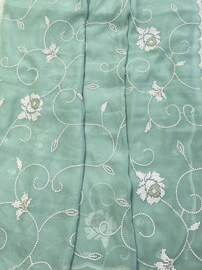 The lightweight georgette fabric