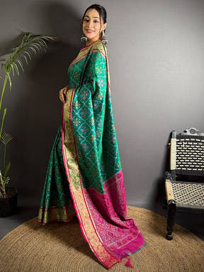Tradition Pochampally Patola Silk Saree

