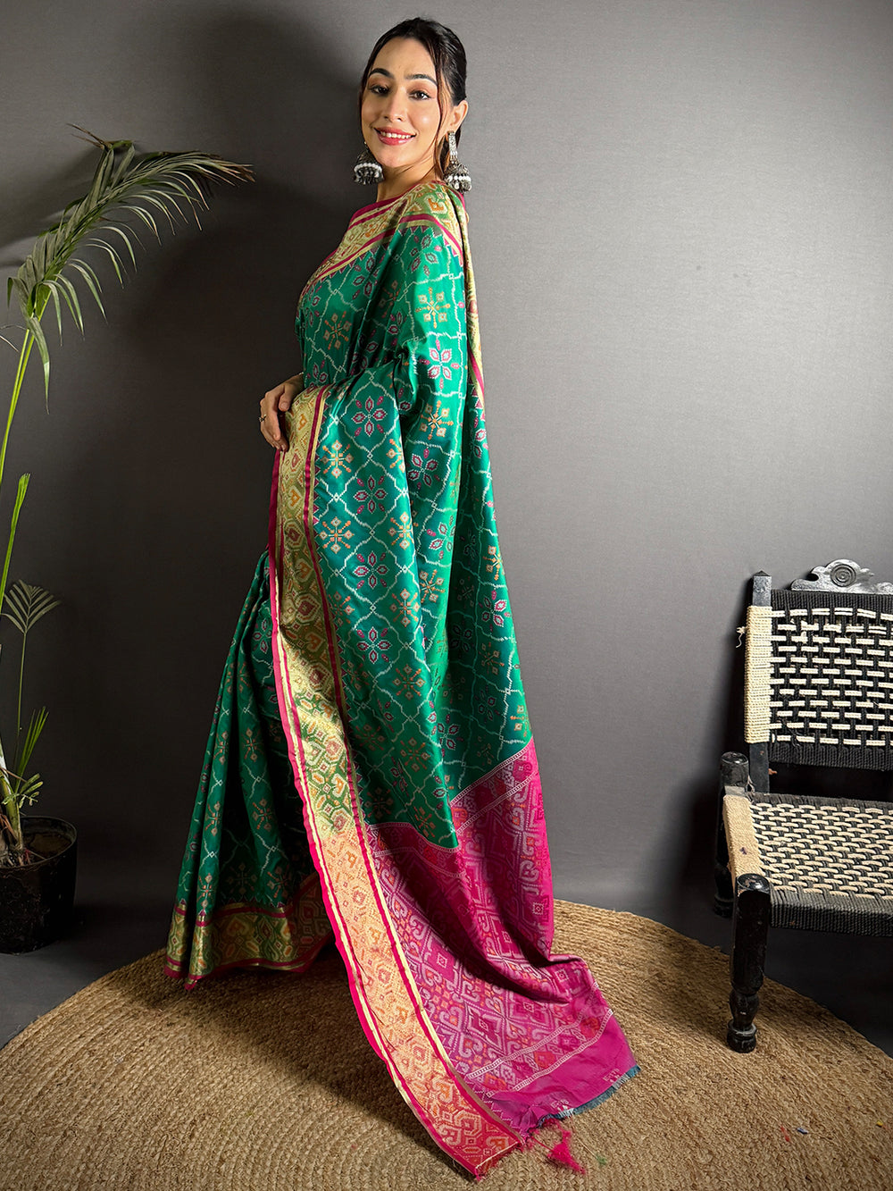 Tradition Pochampally Patola Silk Saree