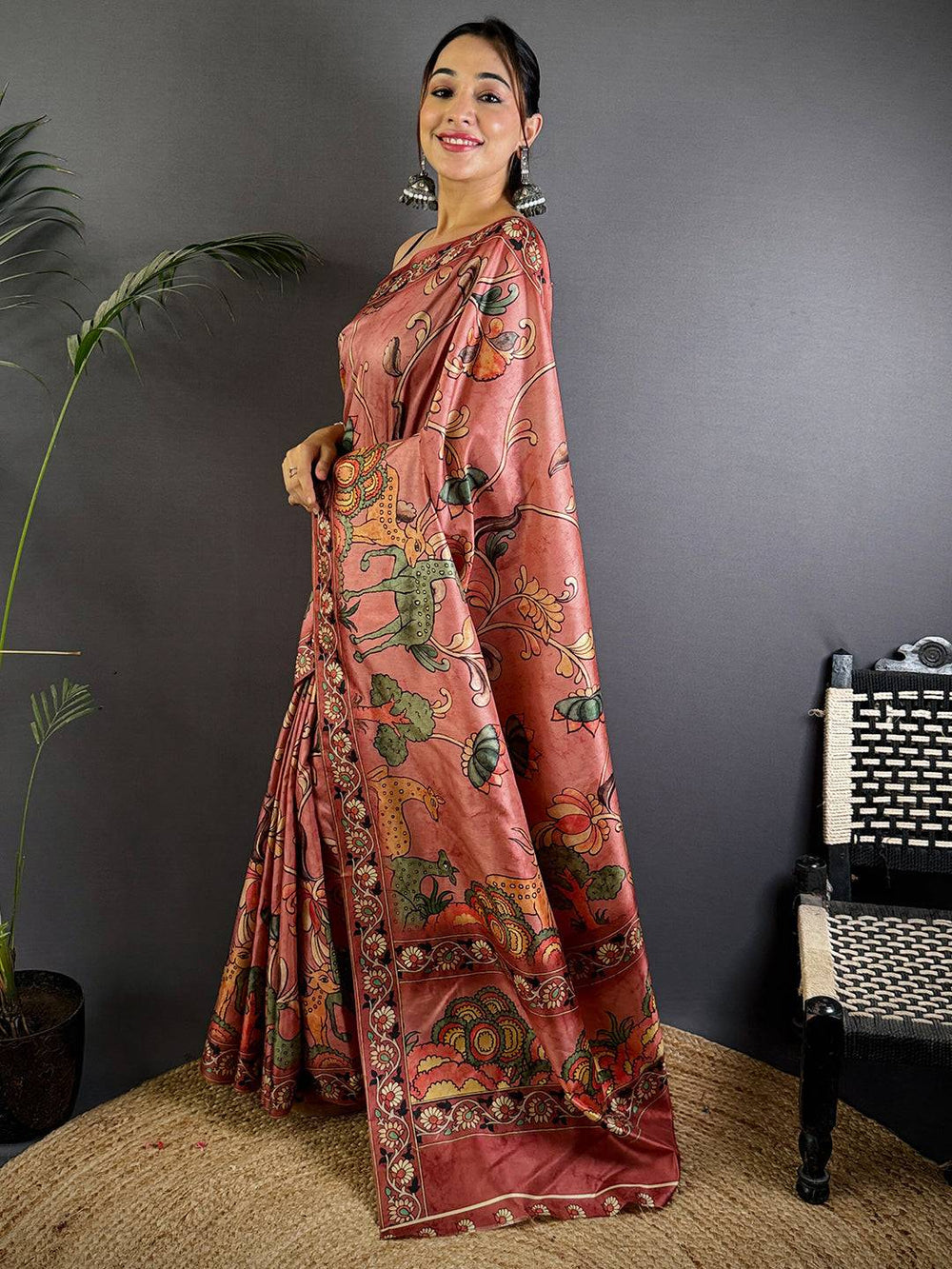 Radiant Soft Dola Silk Printed Saree