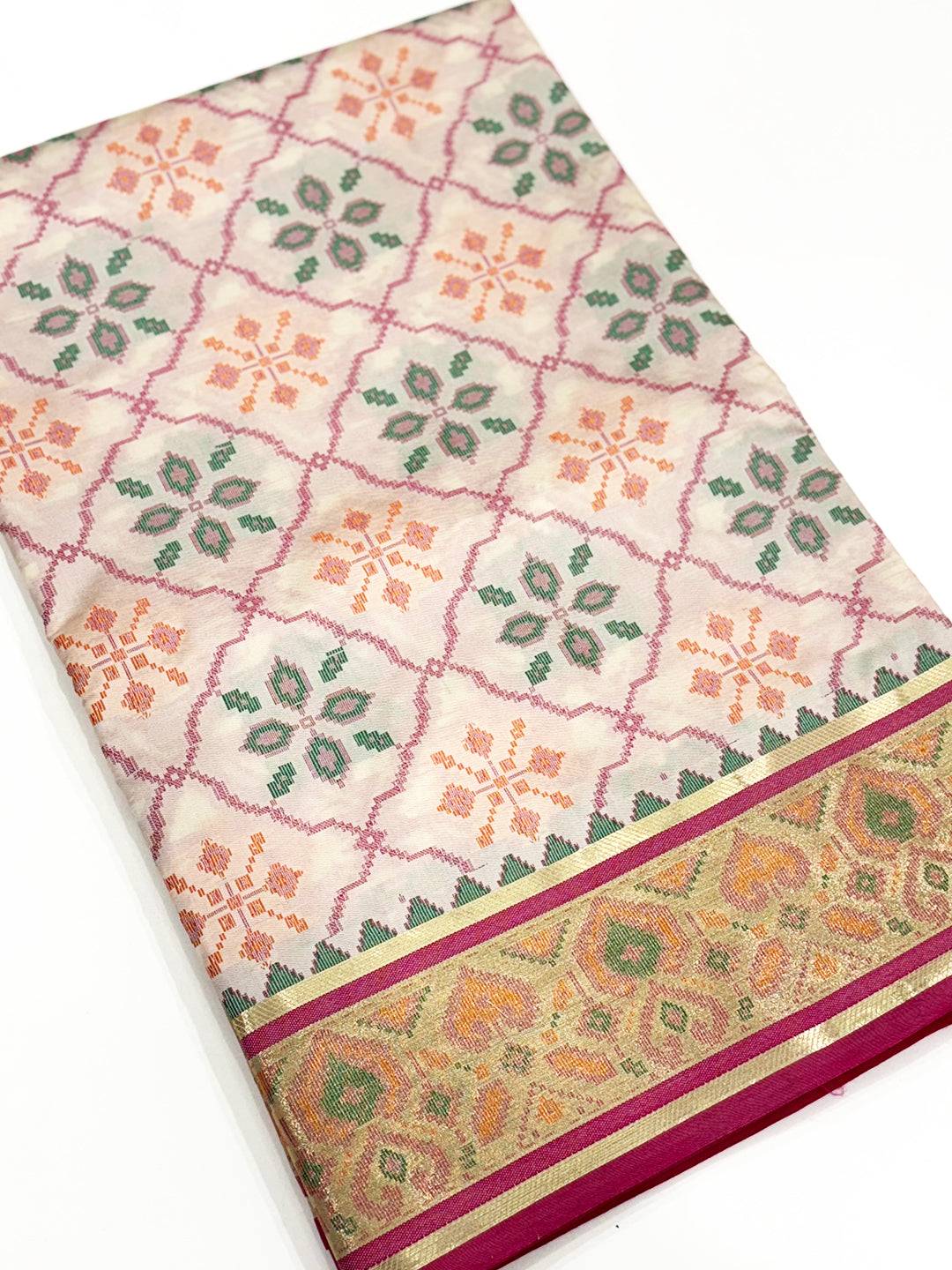 Radiance Pochampally Patola Silk Saree