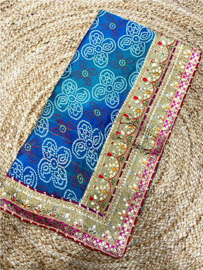 Radiant Foil Chinnon Saree