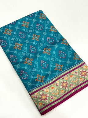 Rama Pochampally Patola Soft Silk Saree