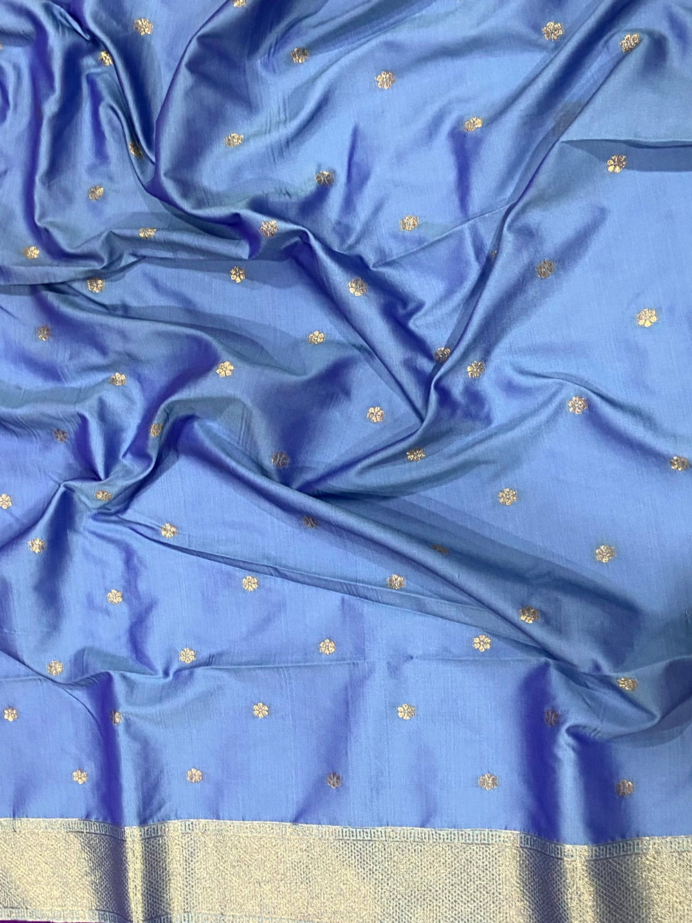 Purple Gold Zari Soft Silk Paithani Saree