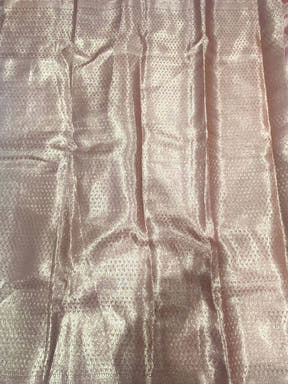 Pink Tissue Jarokha Zari Weaving Saree

