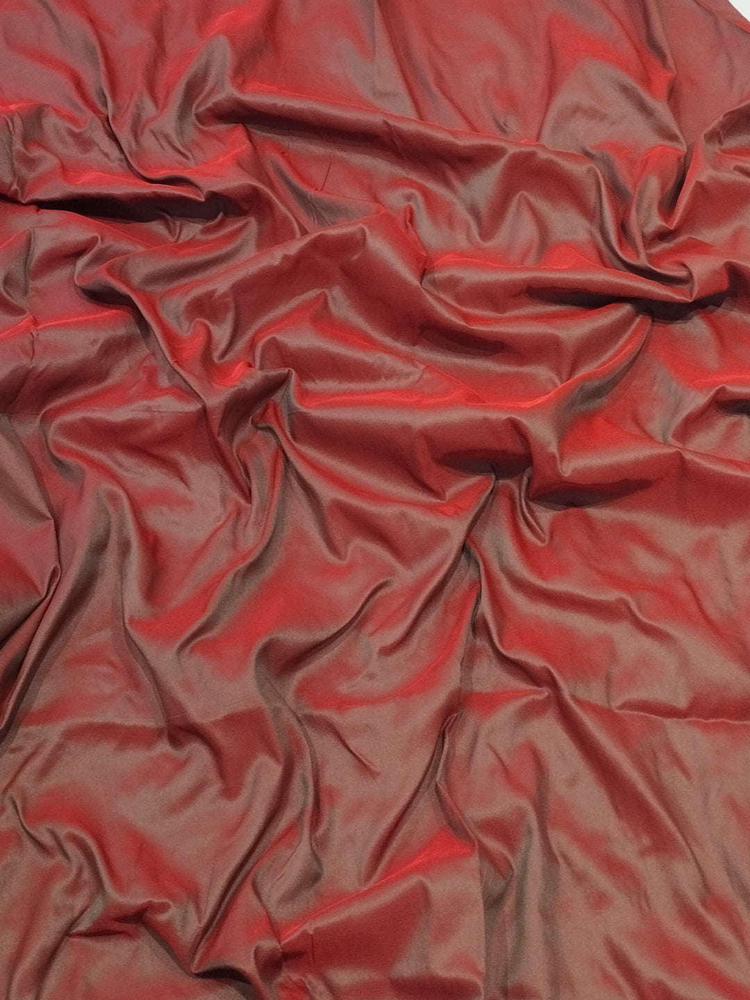 Red Colour Paithani Silk Pichwai Woven Saree