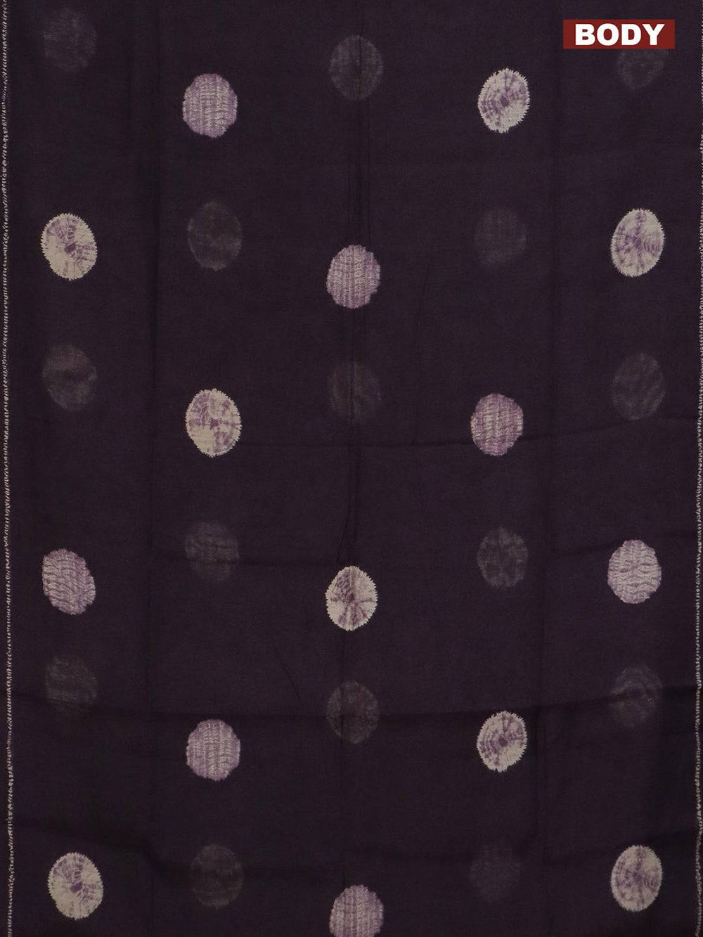 Jambli Semi Linen Batik Butta Saree