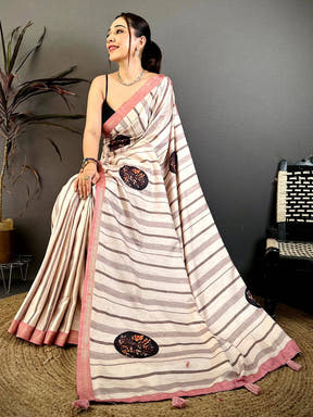 Regal Slub Weave Ghicha Tussar Saree