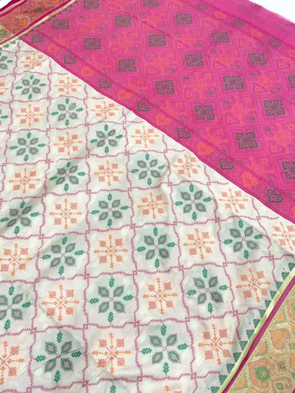 Radiance Pochampally Patola Silk Saree