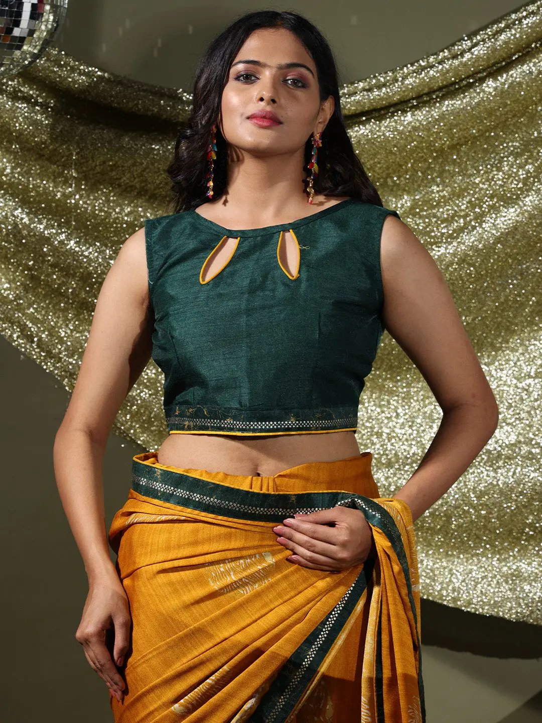  Soft Georgette Multi Colored Saree