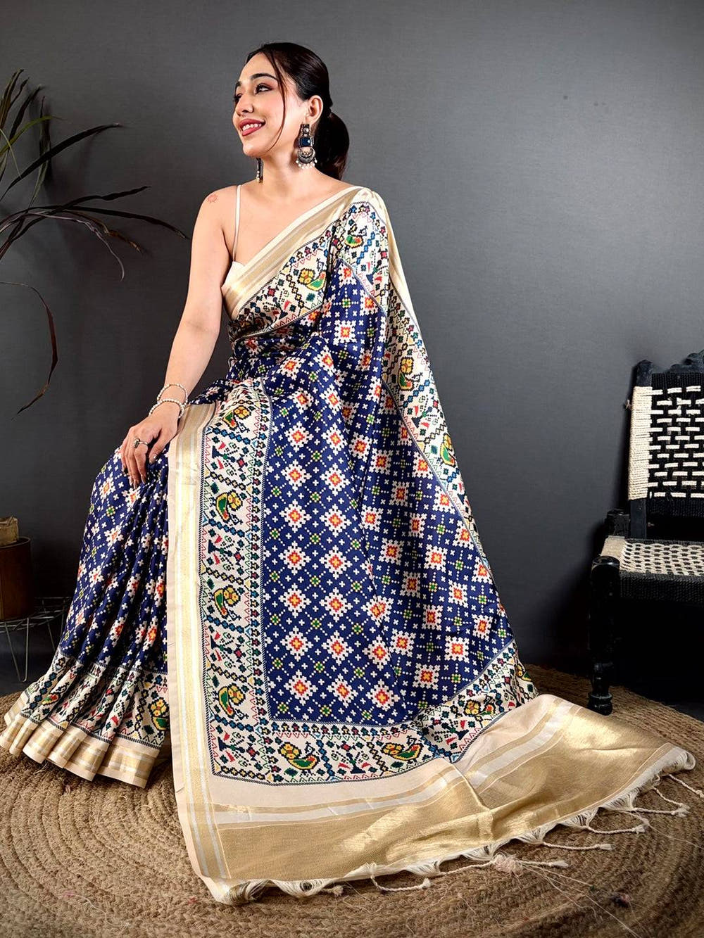 Radiant Soft Kanchi Silk Digital Patola Saree