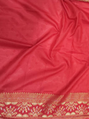 Opulent Warli Gold Zari Dharamavaram Silk Saree

