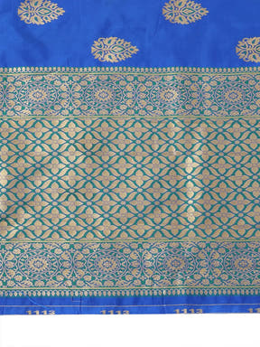 Banarasi Katan Silk Saree With Zari Butti