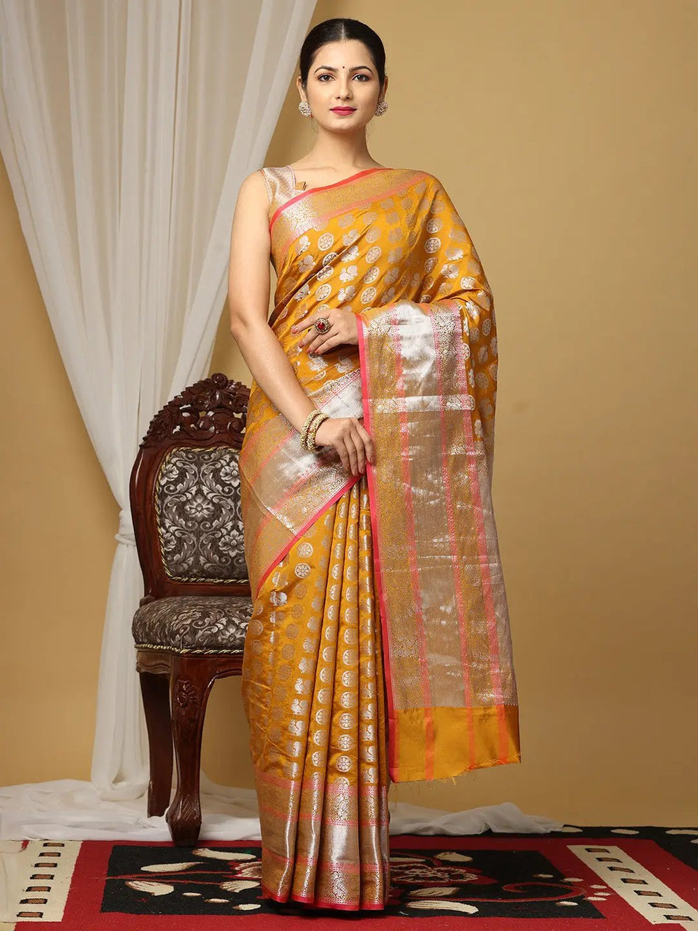 Kanjivaaram Soft Silk Saree With Zari More Silkka work 