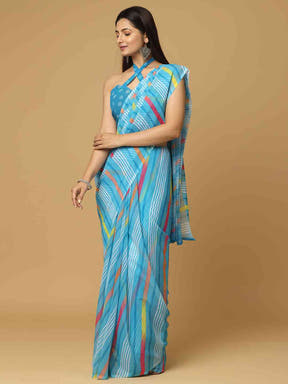 Lehriya Soft Georgette Digital Print Saree