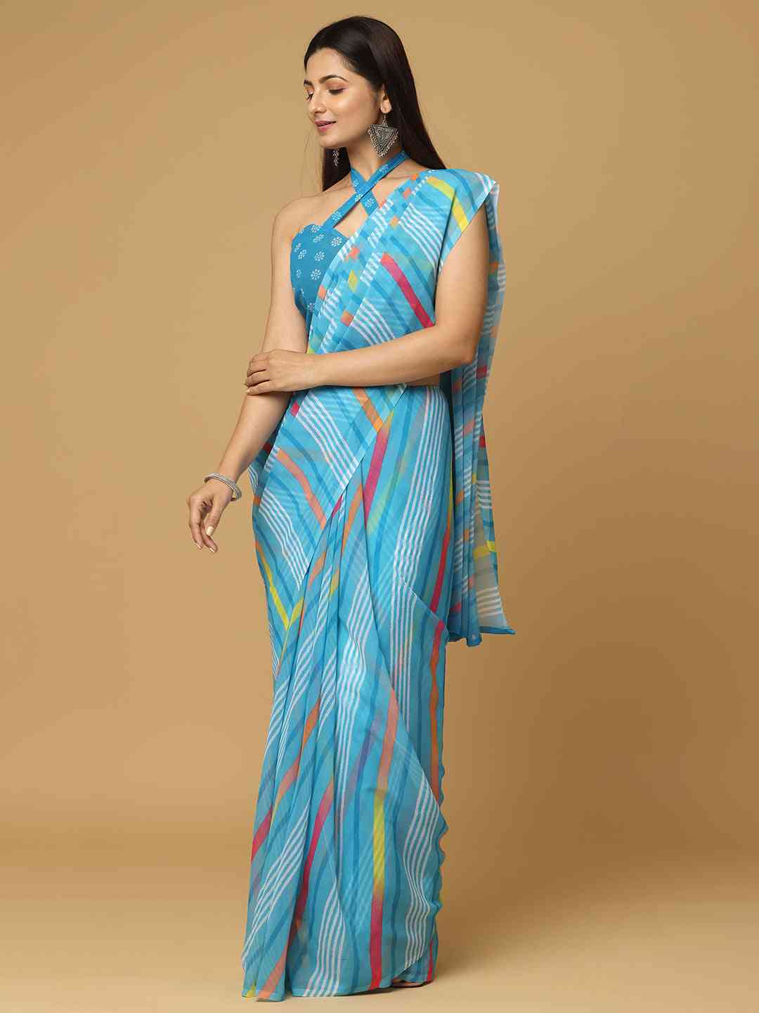 Lehriya Soft Georgette Digital Print Saree
