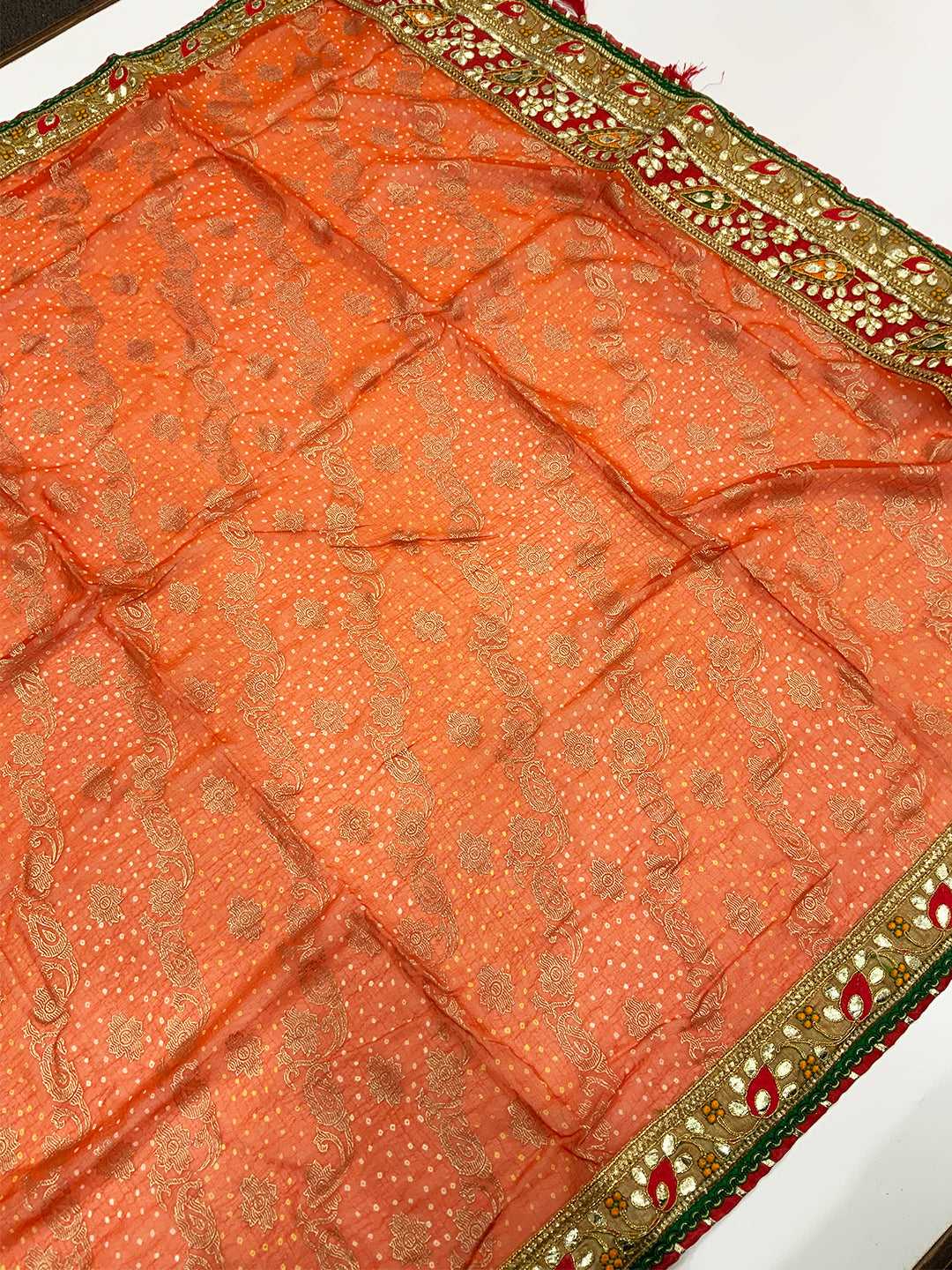 Foil Fantasy Chinnon Saree