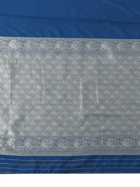Soft Silk Woven Design Zari Kanchi Blend Banarasi Saree
