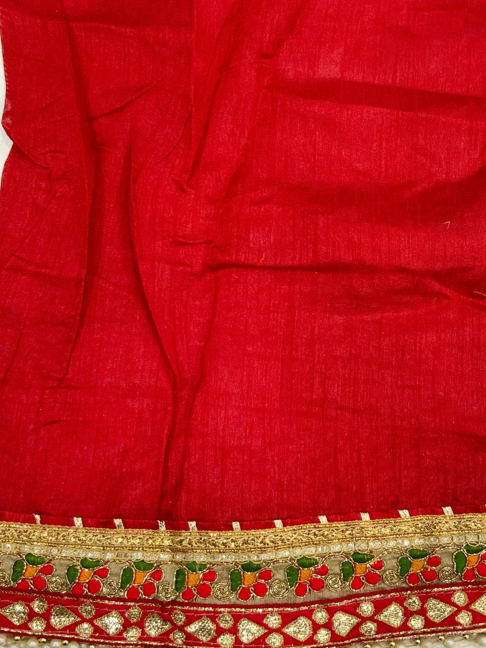 Traditional Chinnon Chiffon Printed Saree