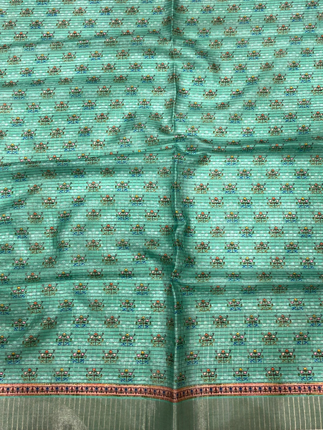 Radiant Sky Blue Soft Silk Digital Print Saree