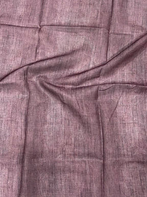 Mauve Pink Kota Floral Digital Cut Work Saree