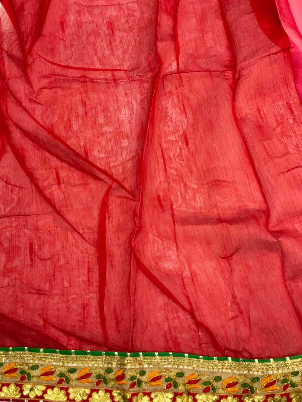 Exclusive Bandhej Foil Chiffon Saree