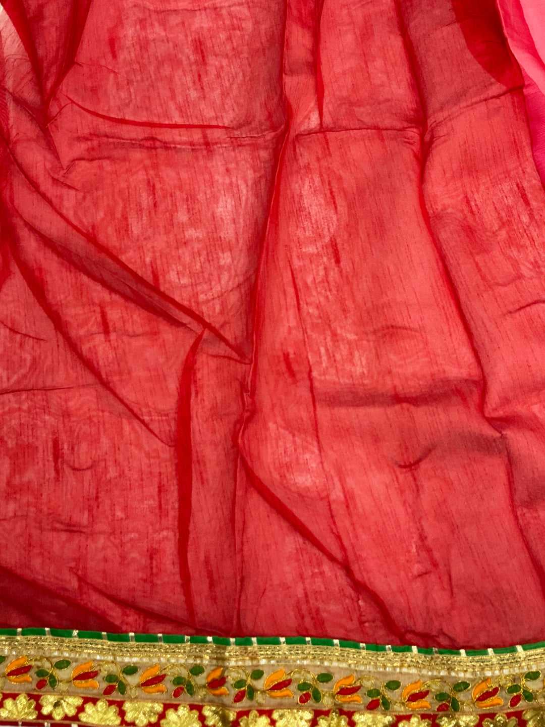 Exclusive Bandhej Foil Chiffon Saree