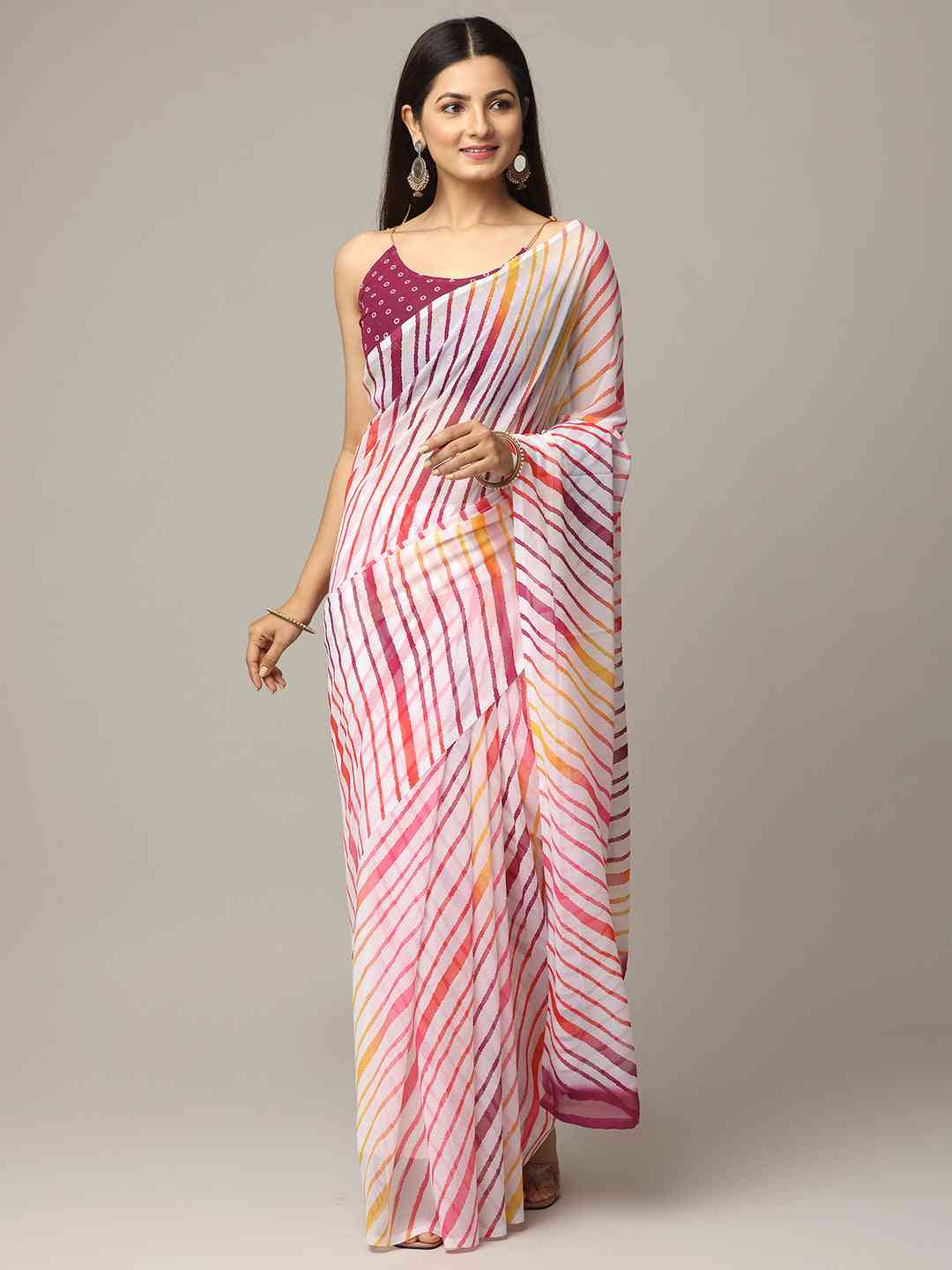 Lehriya Soft Georgette Digital Print Saree