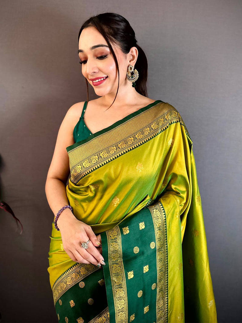 Royal Weave Soft Silk Big Border Saree