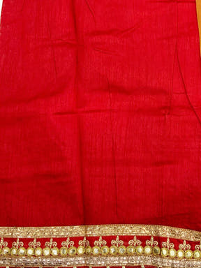 Beautiful Ethnic Bandhej Chiffon Saree