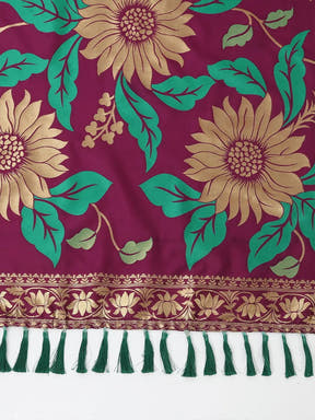  Banarasi Katan Silk Zari Desine Saree