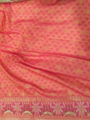 Regal Warli Gold Zari Dharamavaram Silk Saree