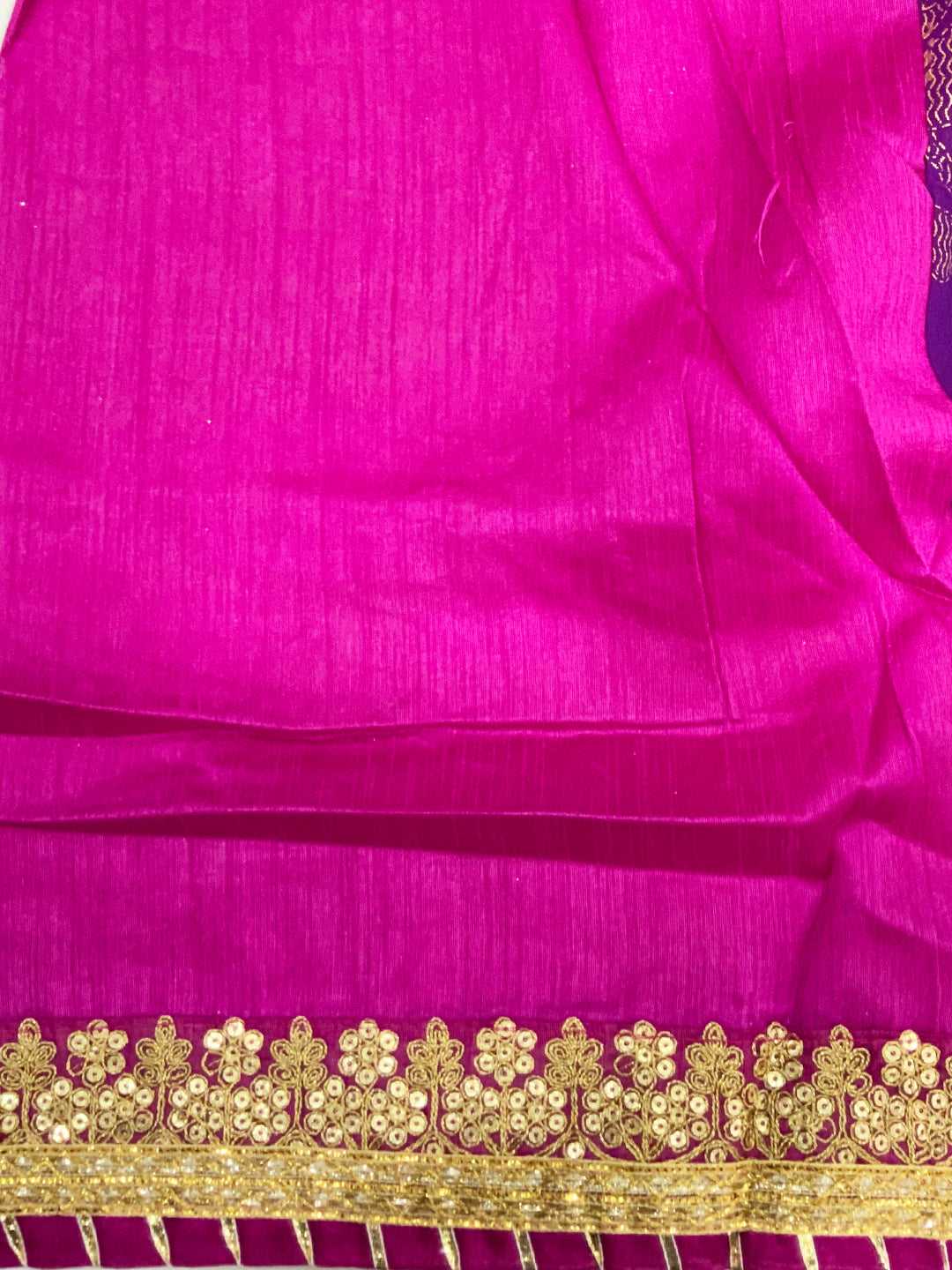 Majestic Chinnon Bandhej Print Saree