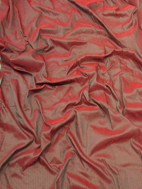 Close-up of pink Paithani silk saree fabric